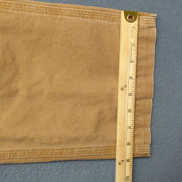 Carhartt Pants Men's 35x30 Brown Double Knee Relaxed Fit Duck Canvas 10098-211 - Picture 8 of 12